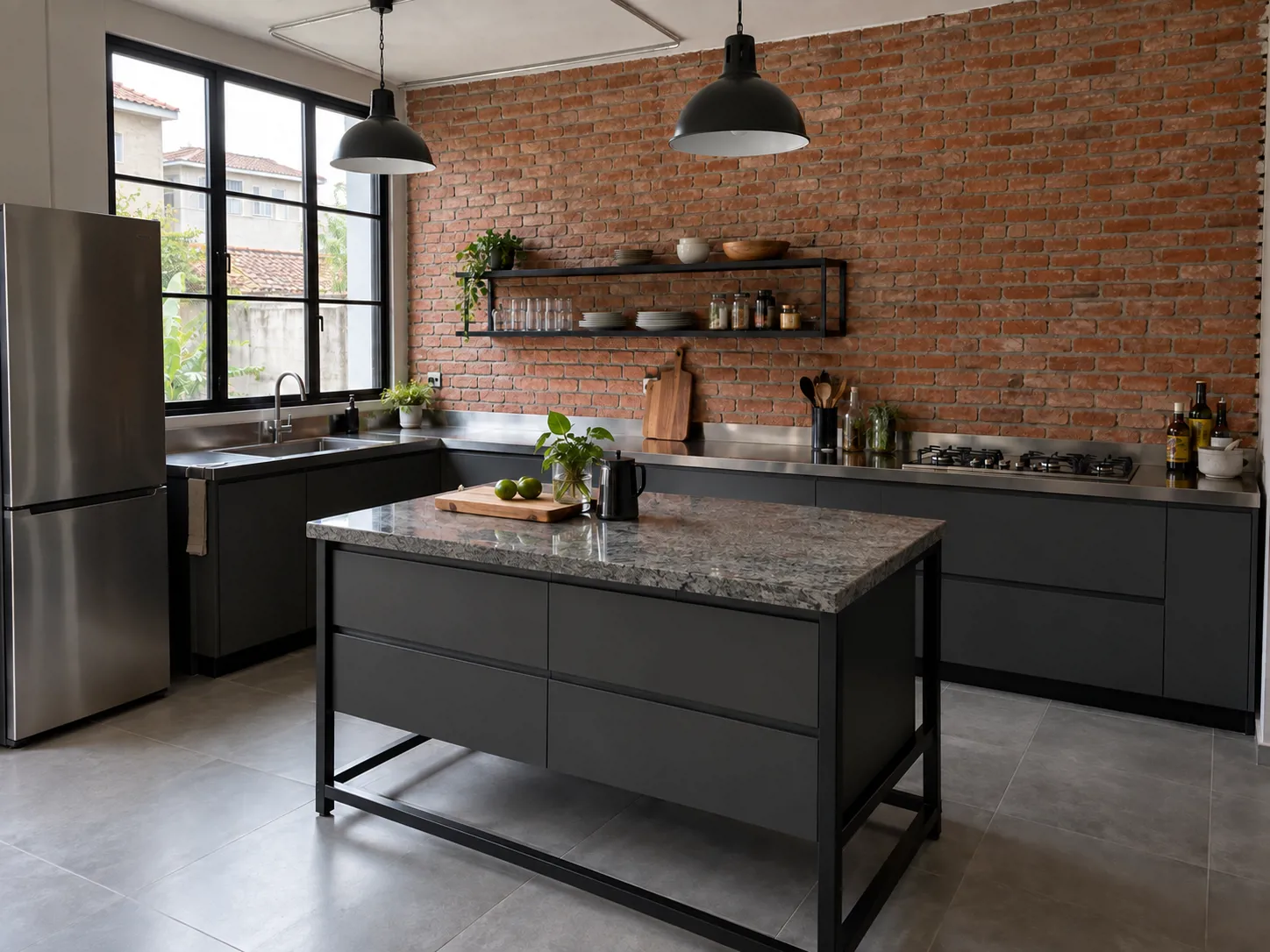 Kitchen Set Industrial di Depok