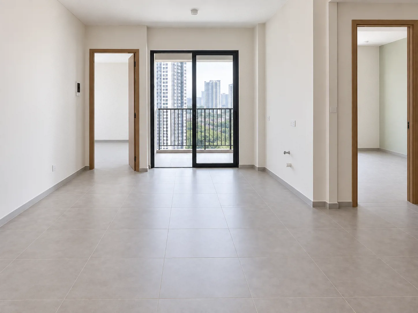 Kondisi sebelum dikerjakan — Interior Apartemen 2 Bedroom Keluarga di BSD City