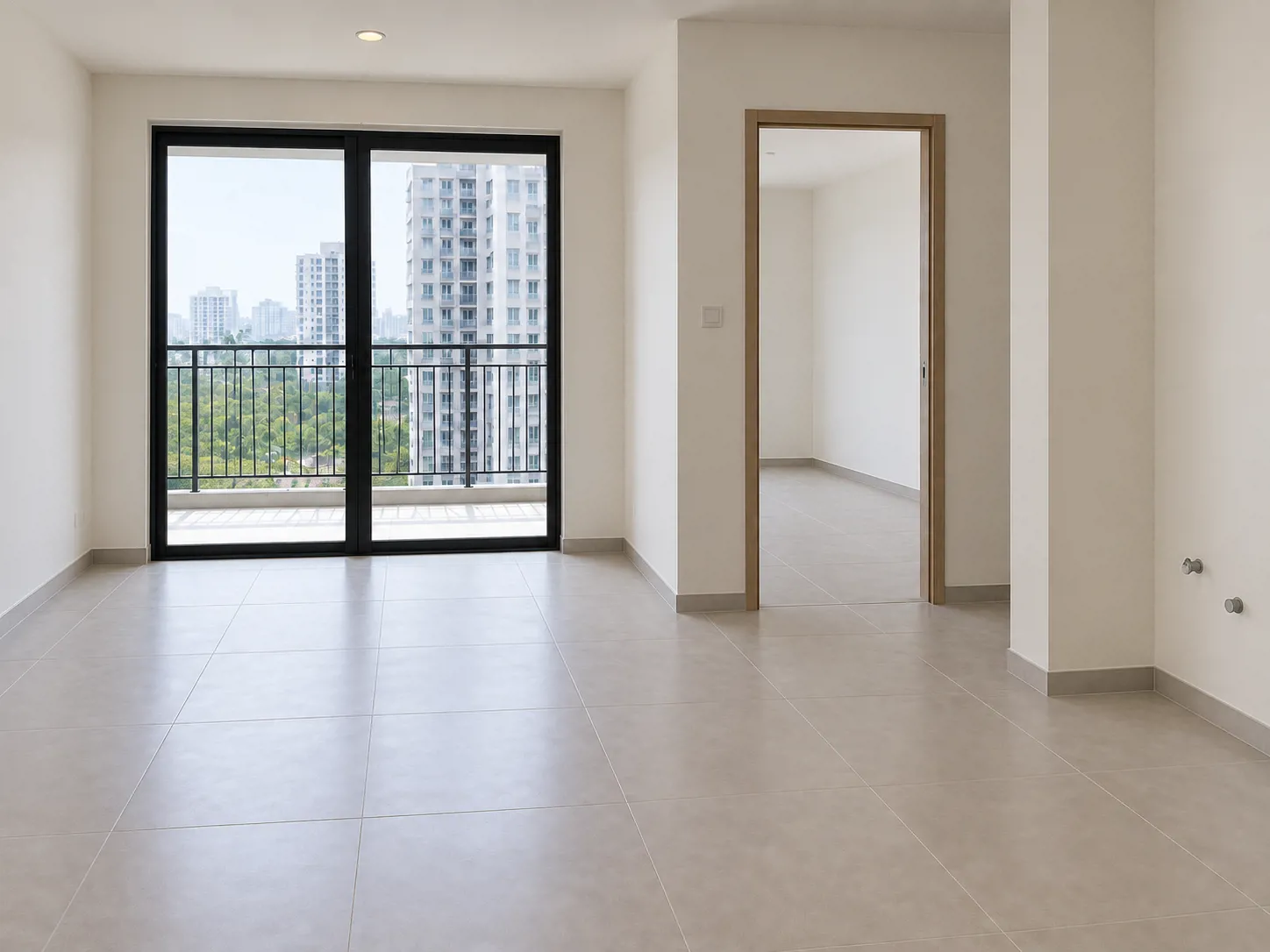 Kondisi sebelum dikerjakan — Interior Apartemen 1 Bedroom Japandi di Depok