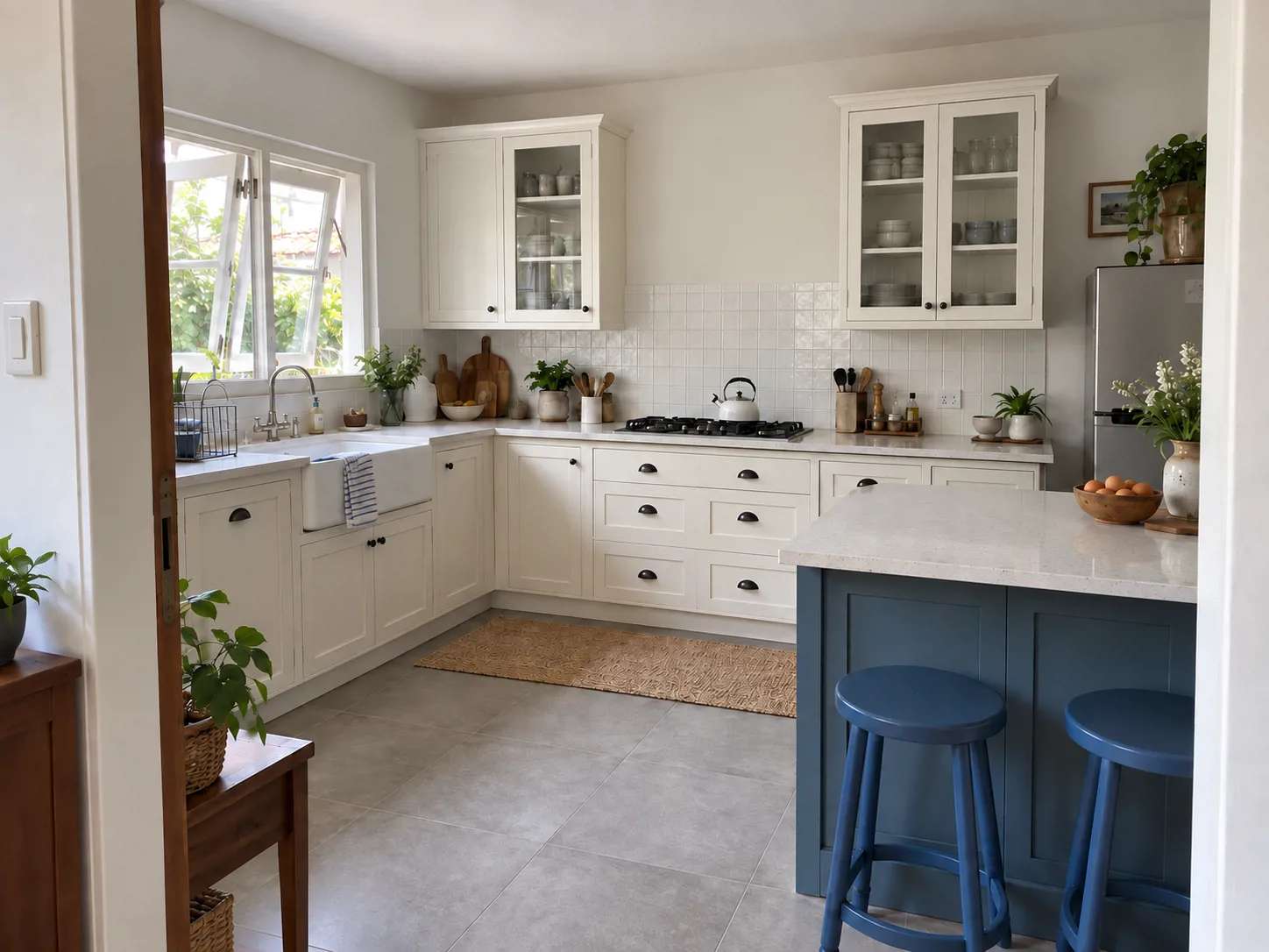 Hasil setelah dikerjakan — Kitchen Set Farmhouse di Bogor