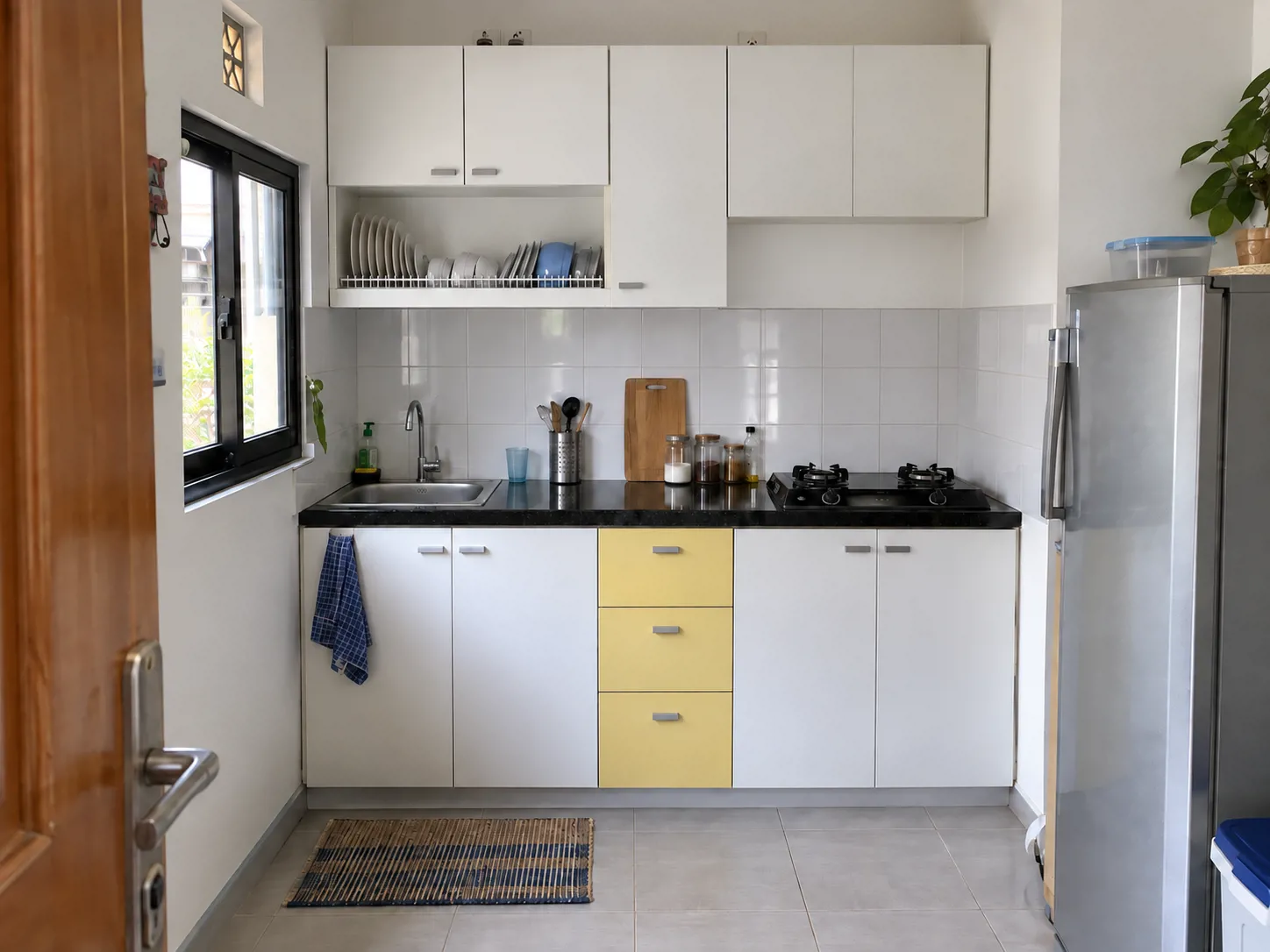 Hasil setelah dikerjakan — Kitchen Set Rumah di Bekasi